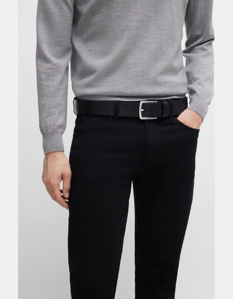 Jor-V Logo Engraved Buckle Belt