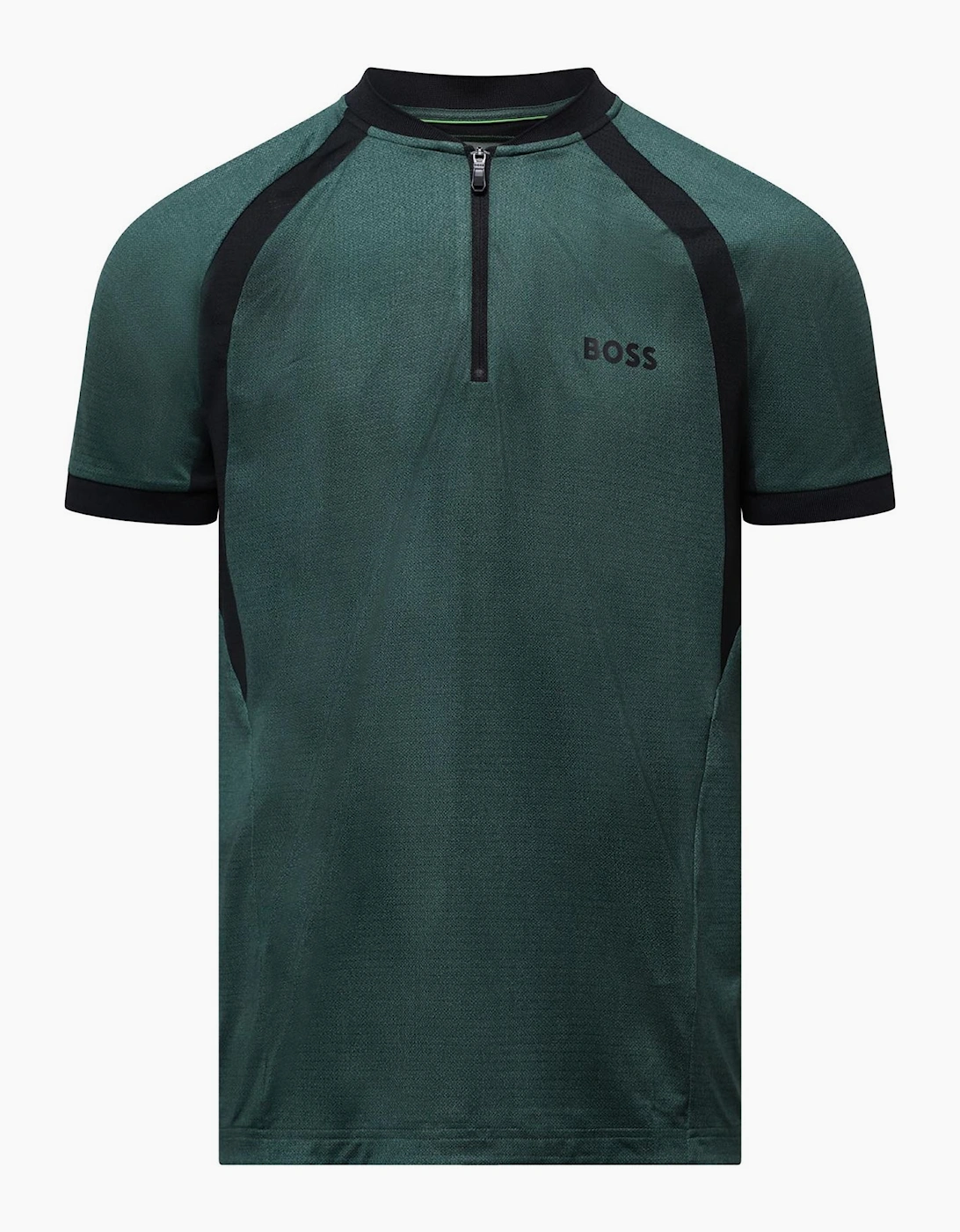 Zip-Neck Mesh Polo Shirt, 3 of 2