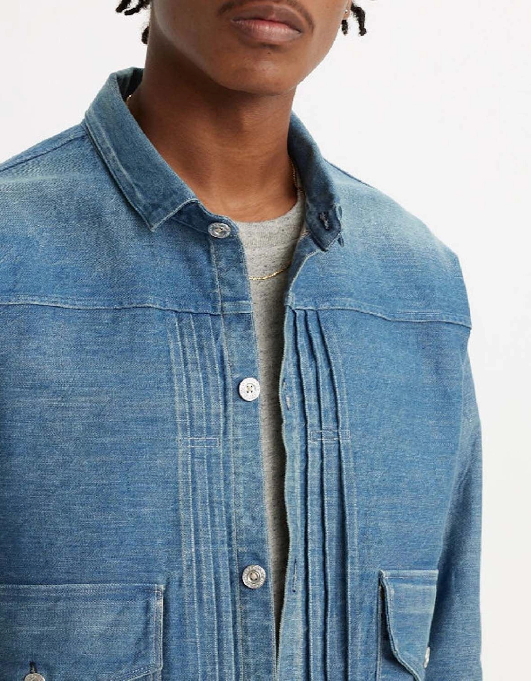 Vintage Clothing 1879 Pleated Blouse Jacket