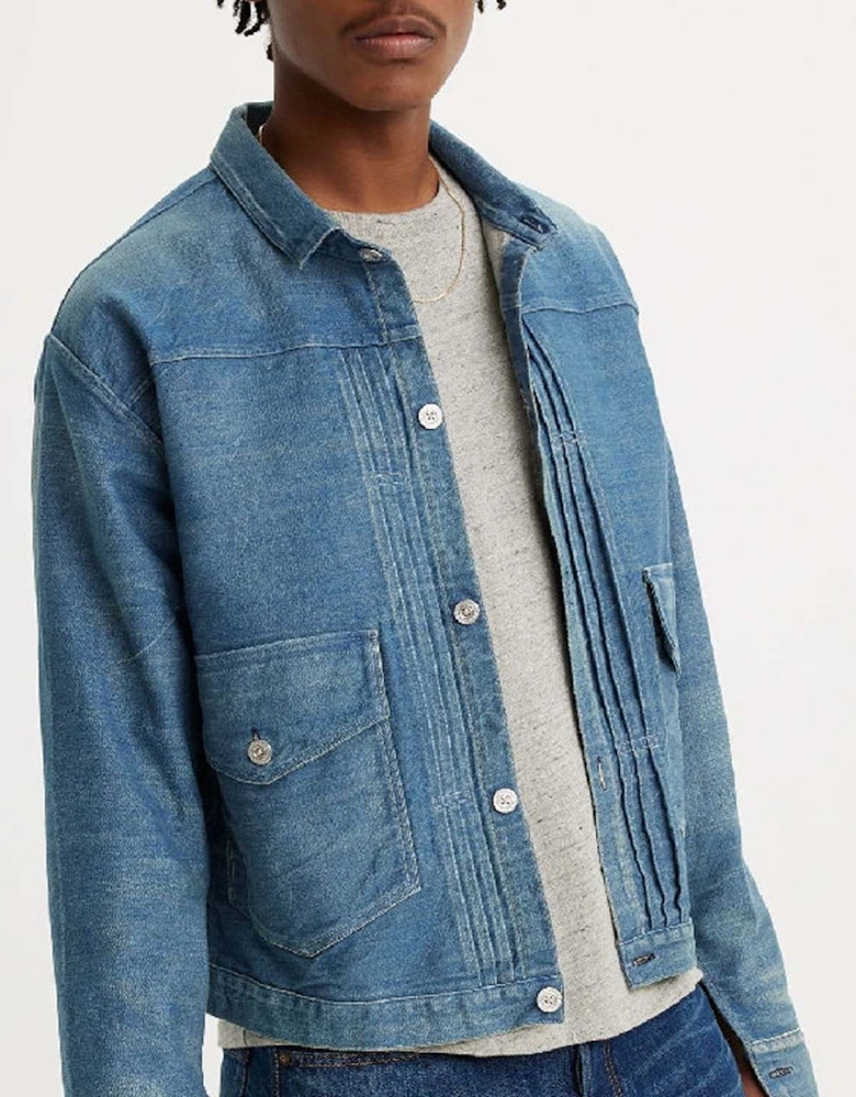 Vintage Clothing 1879 Pleated Blouse Jacket