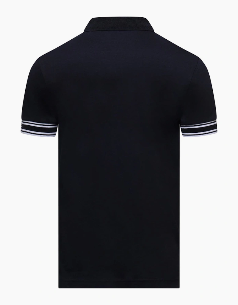 Zone Stripe Cuff Polo Shirt