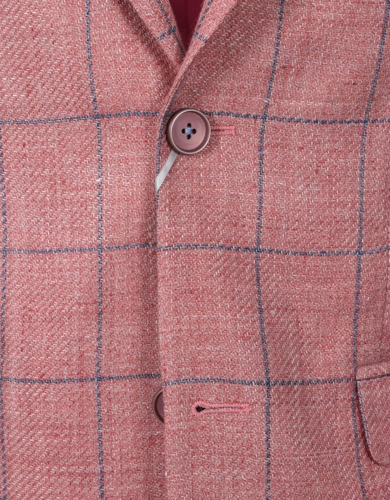 JACKET PINK/BLUE CHECK