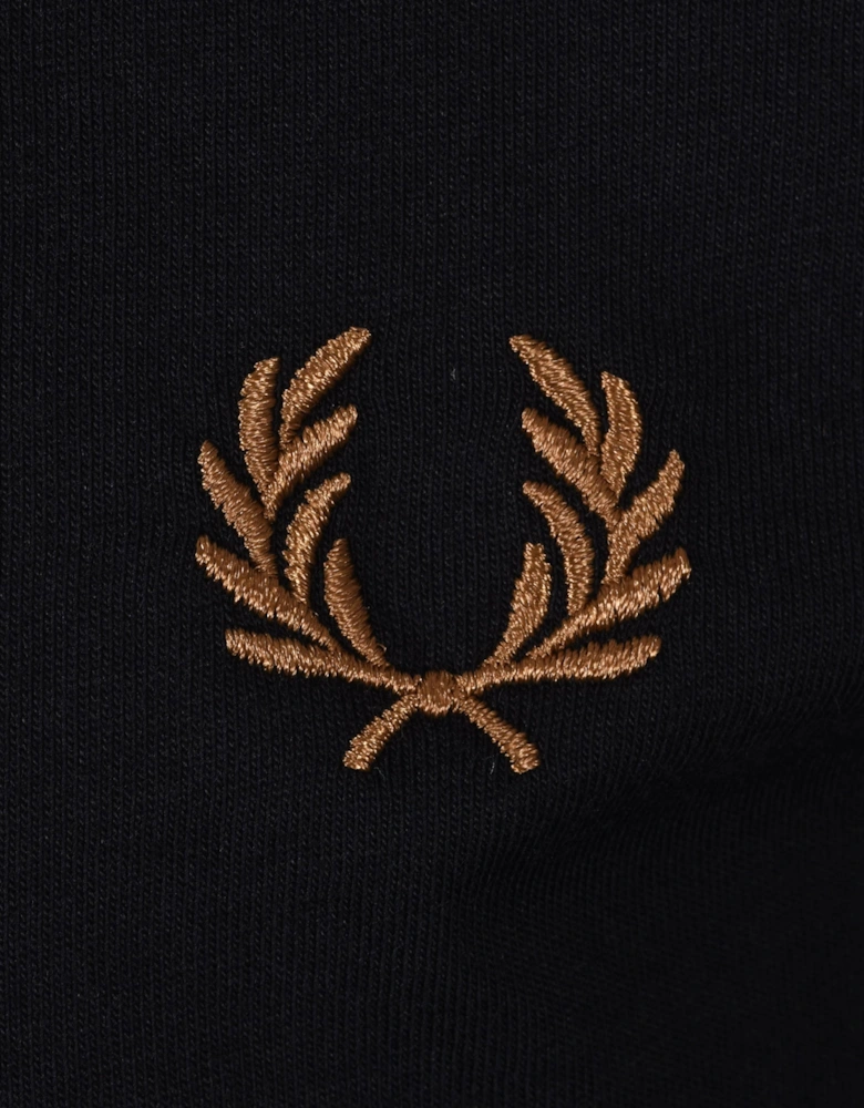 TWIN TIPPED T-SHIRT BLACK