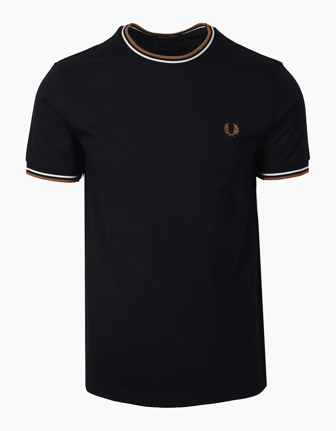 TWIN TIPPED T-SHIRT BLACK, 4 of 3