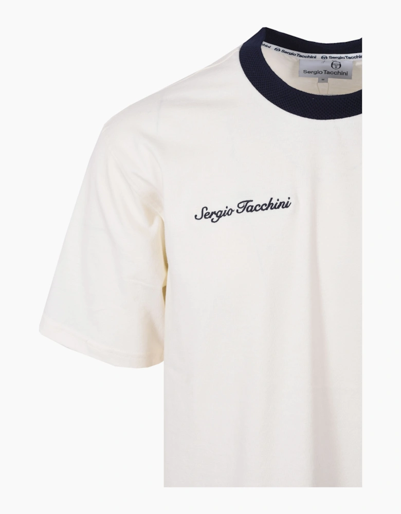 BERTO T-SHIRT GARDENIA