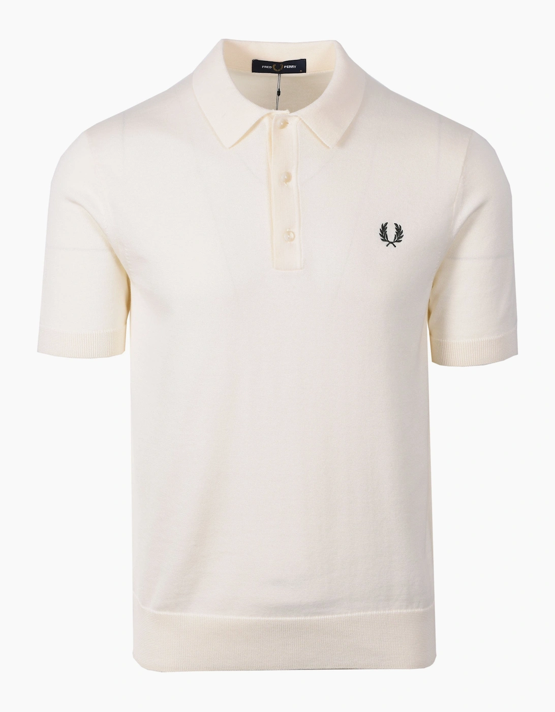 COTTON KNITTED SHIRT ECRU, 4 of 3