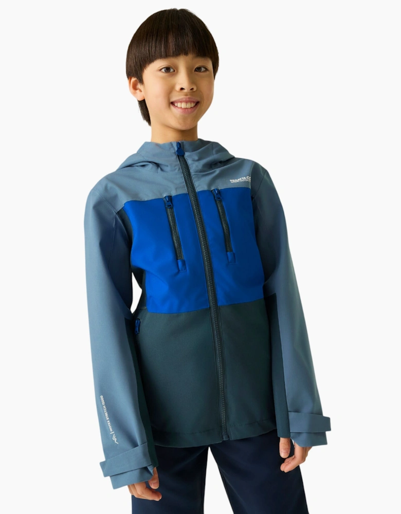 Childrens/Kids Highton Monochrome Waterproof Jacket