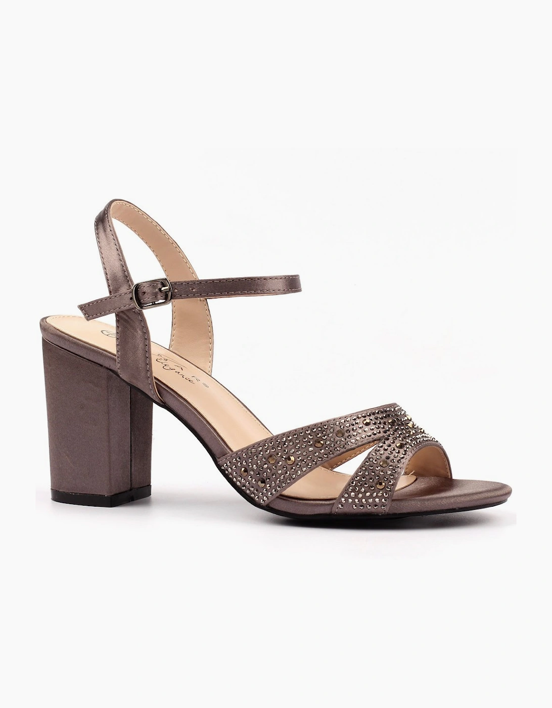 Nina Womens Heeled Sandals, 6 of 5