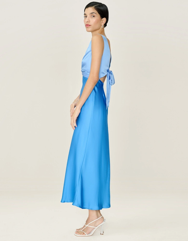 Maggy Dress in Vista Blue and Blue