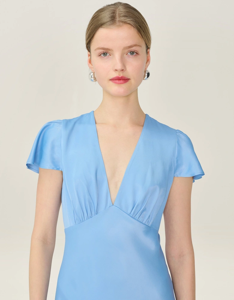 Fai Dress in Vista Blue