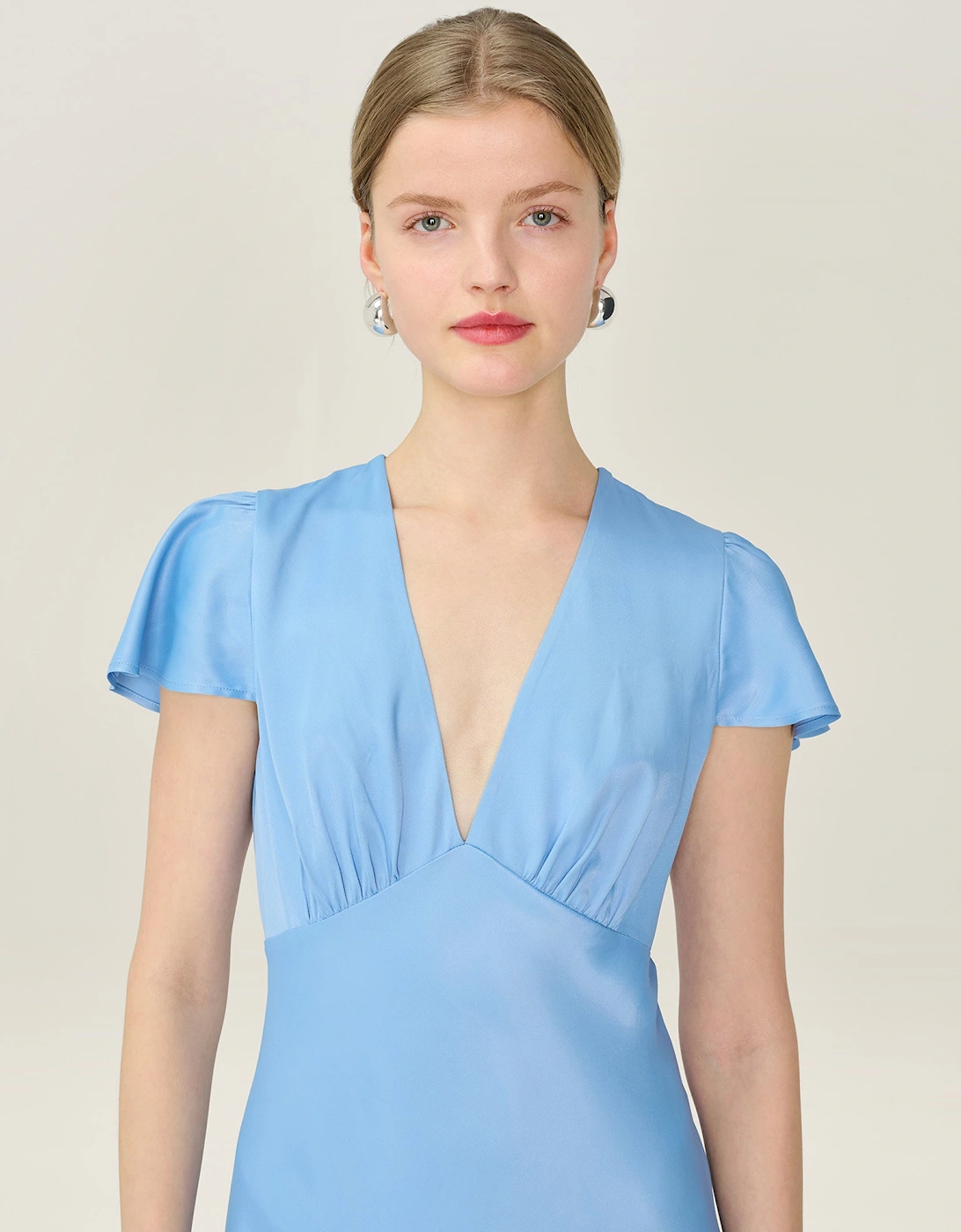 Fai Dress in Vista Blue