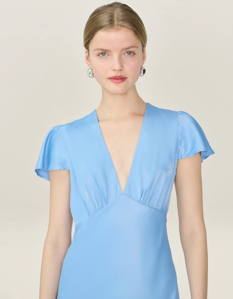 Fai Dress in Vista Blue