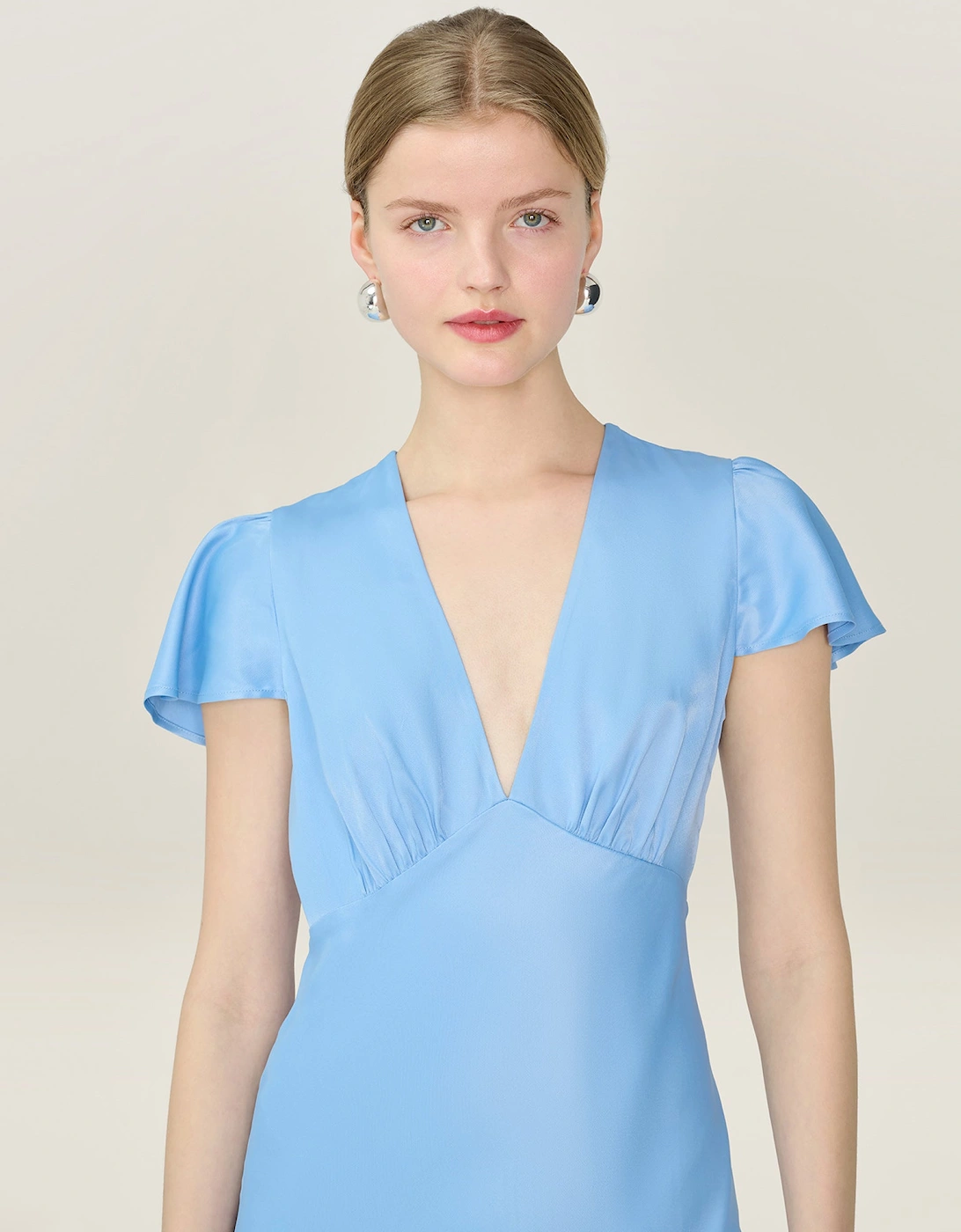 Fai Dress in Vista Blue