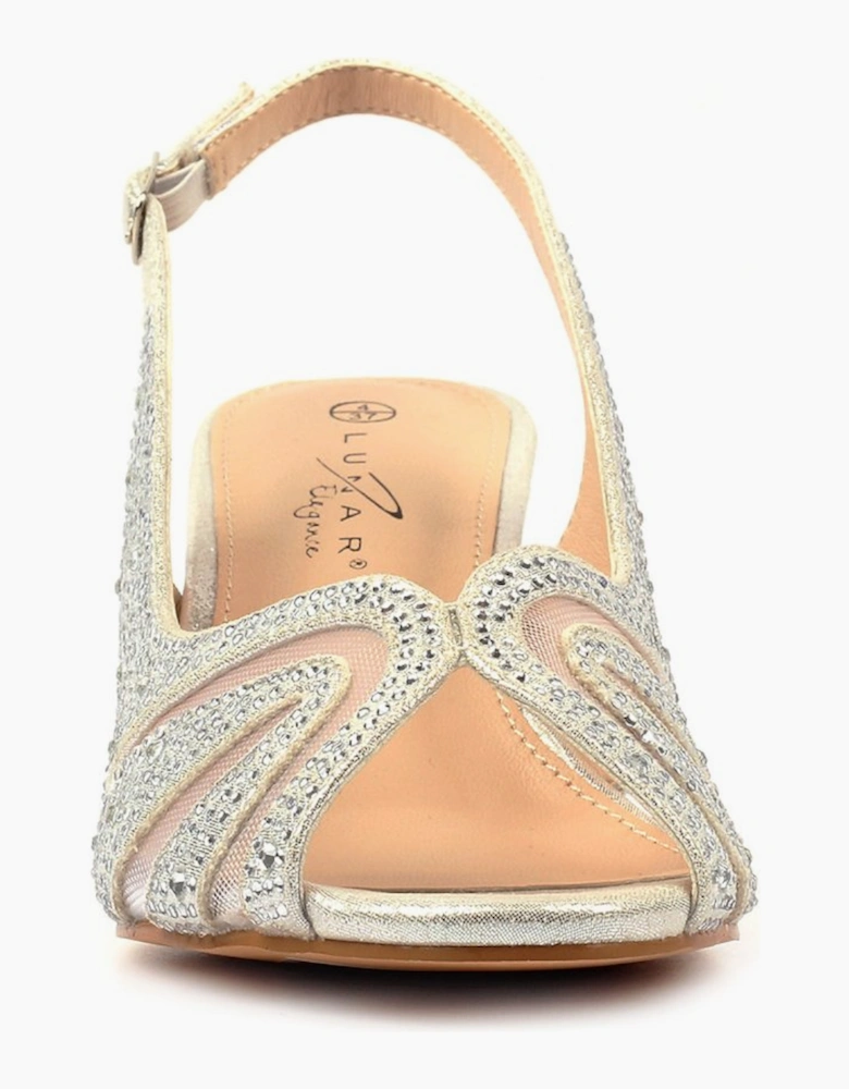 Nancy Womens Wide Fit Court Shoes