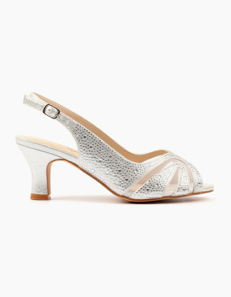 Nancy Womens Wide Fit Court Shoes