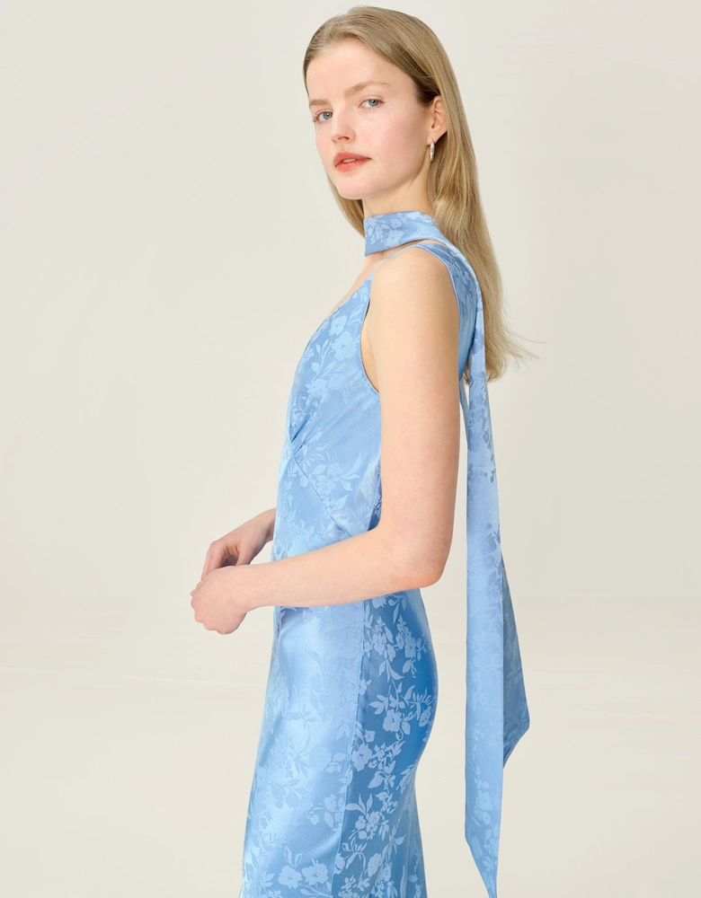 Scarlett Scarf in Vista Blue