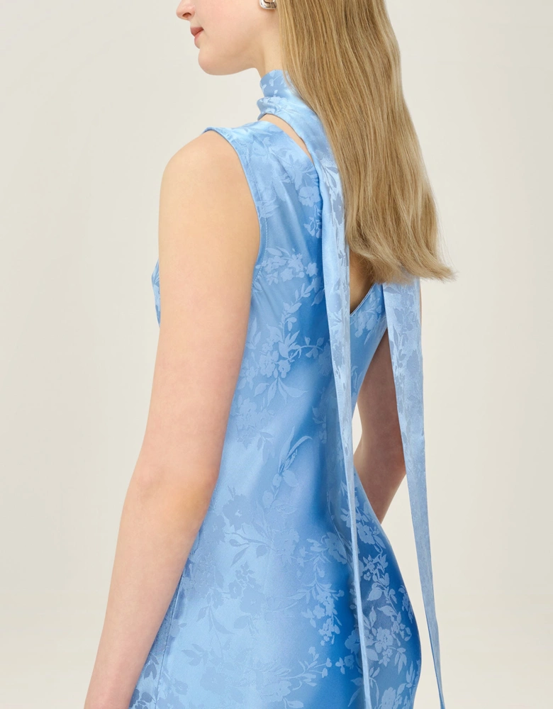 Scarlett Scarf in Vista Blue