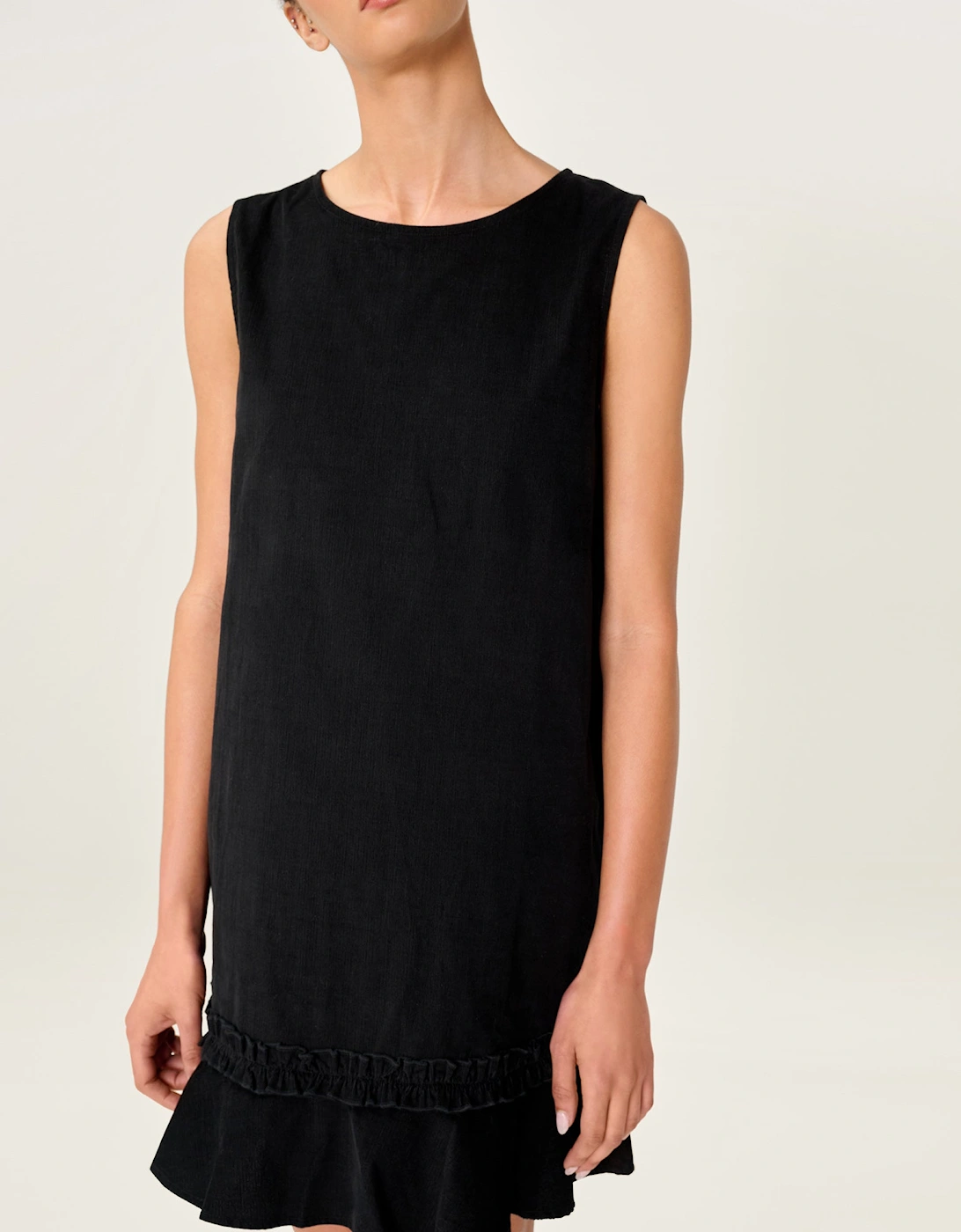 Adora Cord Dress in Black