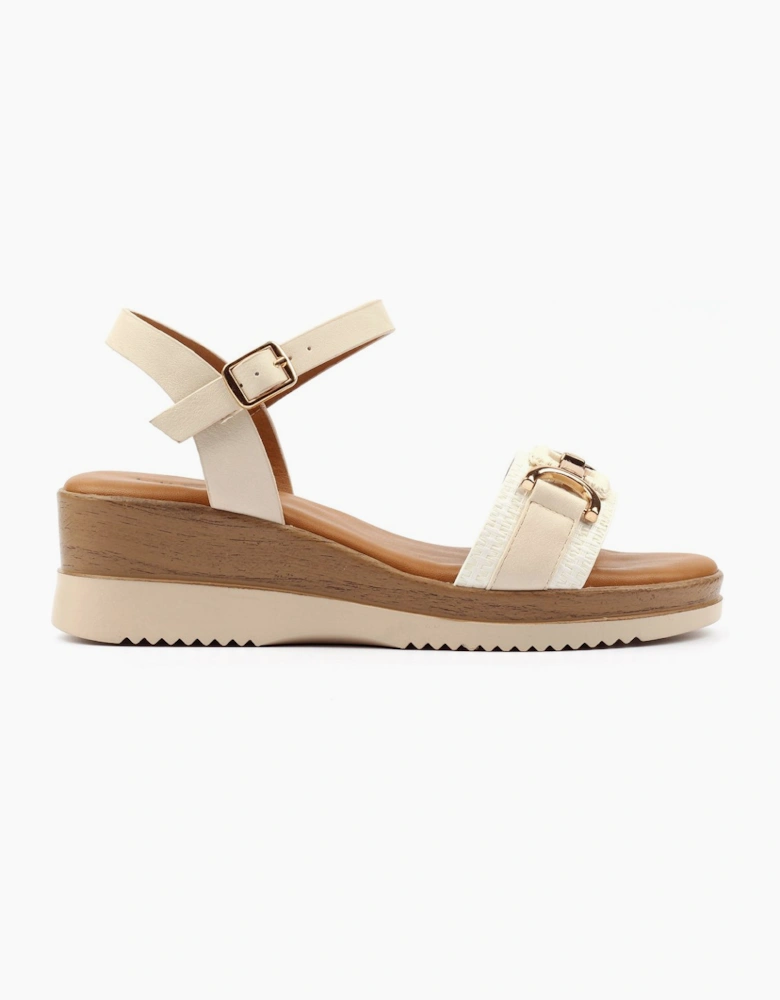 Kassie Womens Wedge Sandals