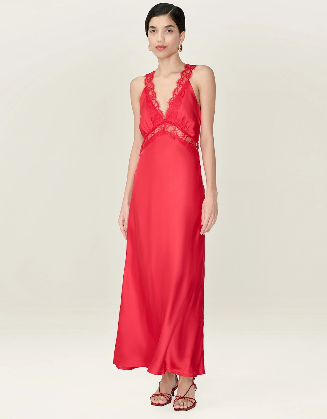 Aurelia Dress in Barbados Cherry, 9 of 8