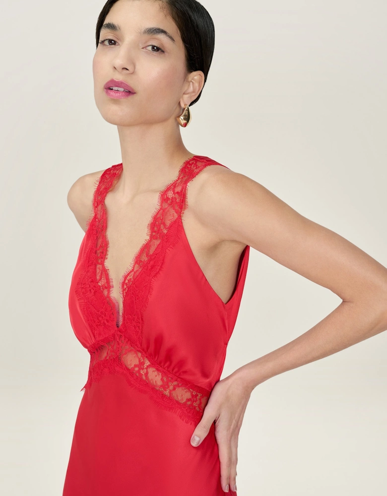 Aurelia Dress in Barbados Cherry