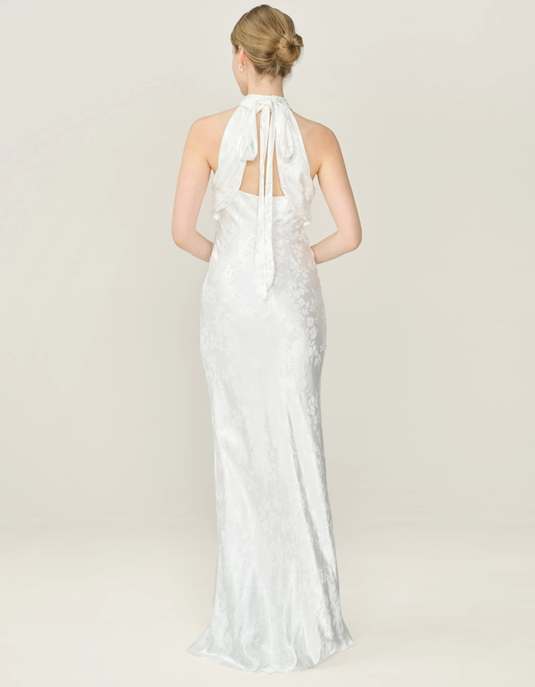 Milos Dress in Ivory