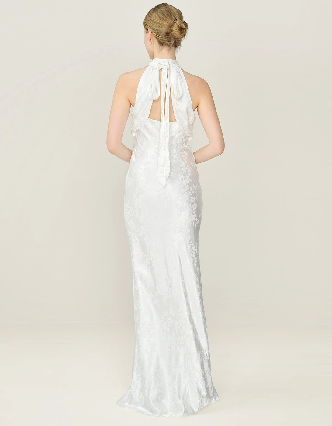 Milos Dress in Ivory