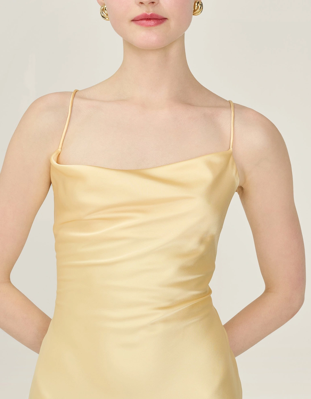 Ginny Dress in Double Cream