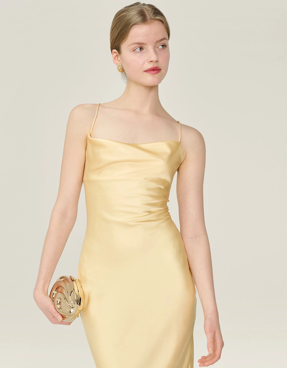 Ginny Dress in Double Cream