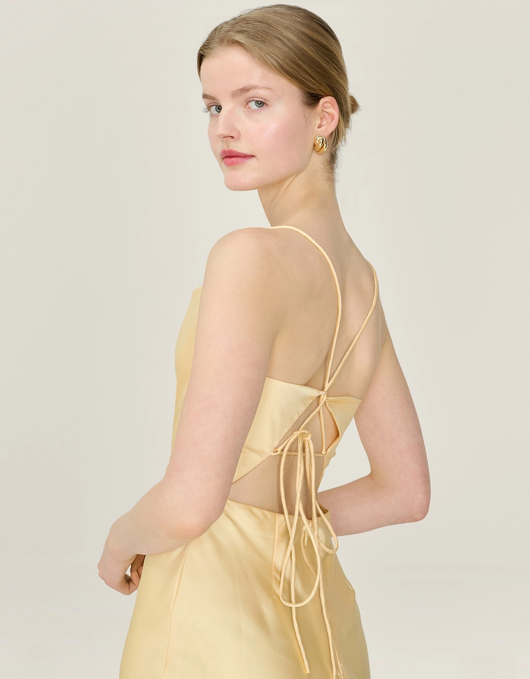 Ginny Dress in Double Cream