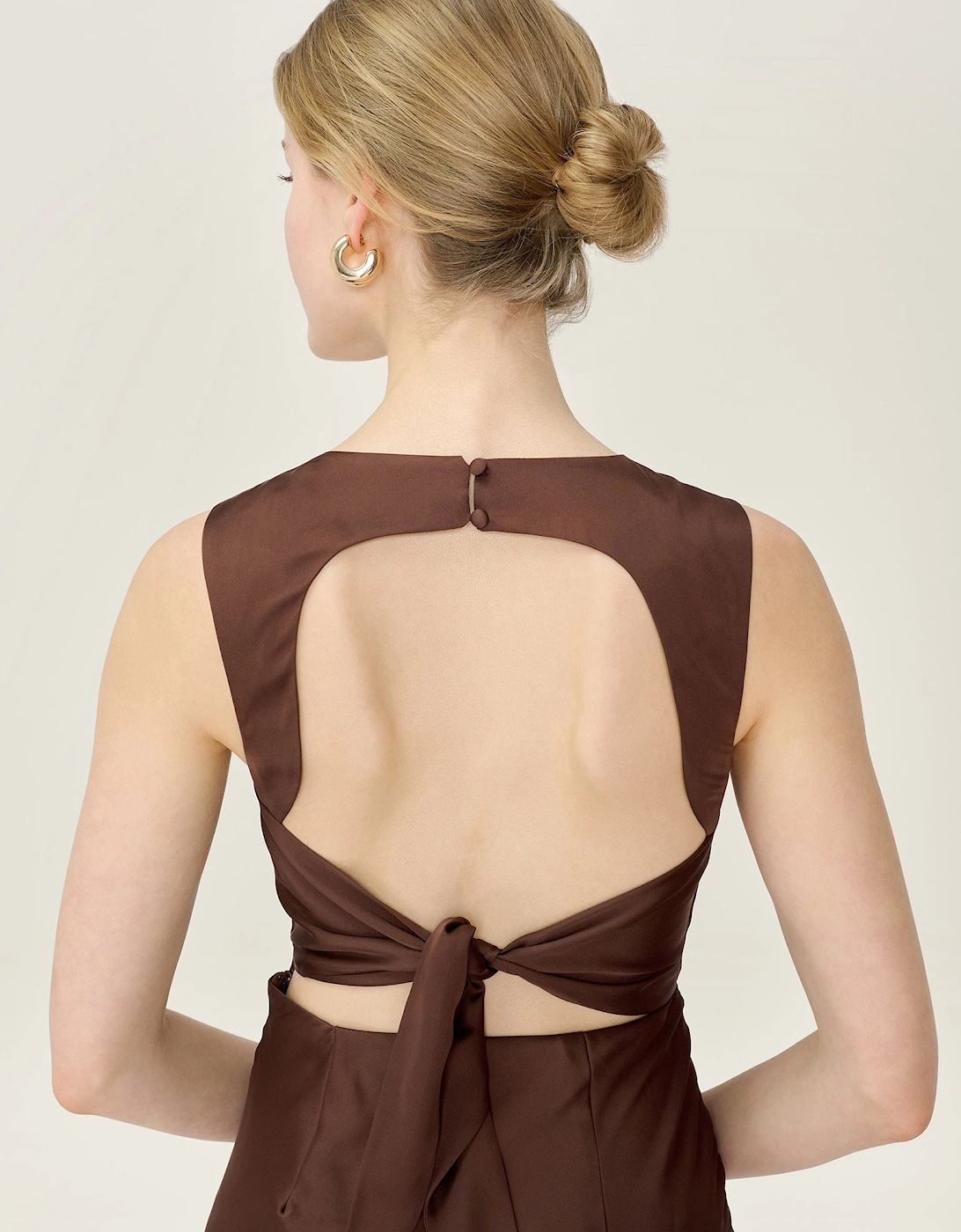 Nova Dress in Chocolate