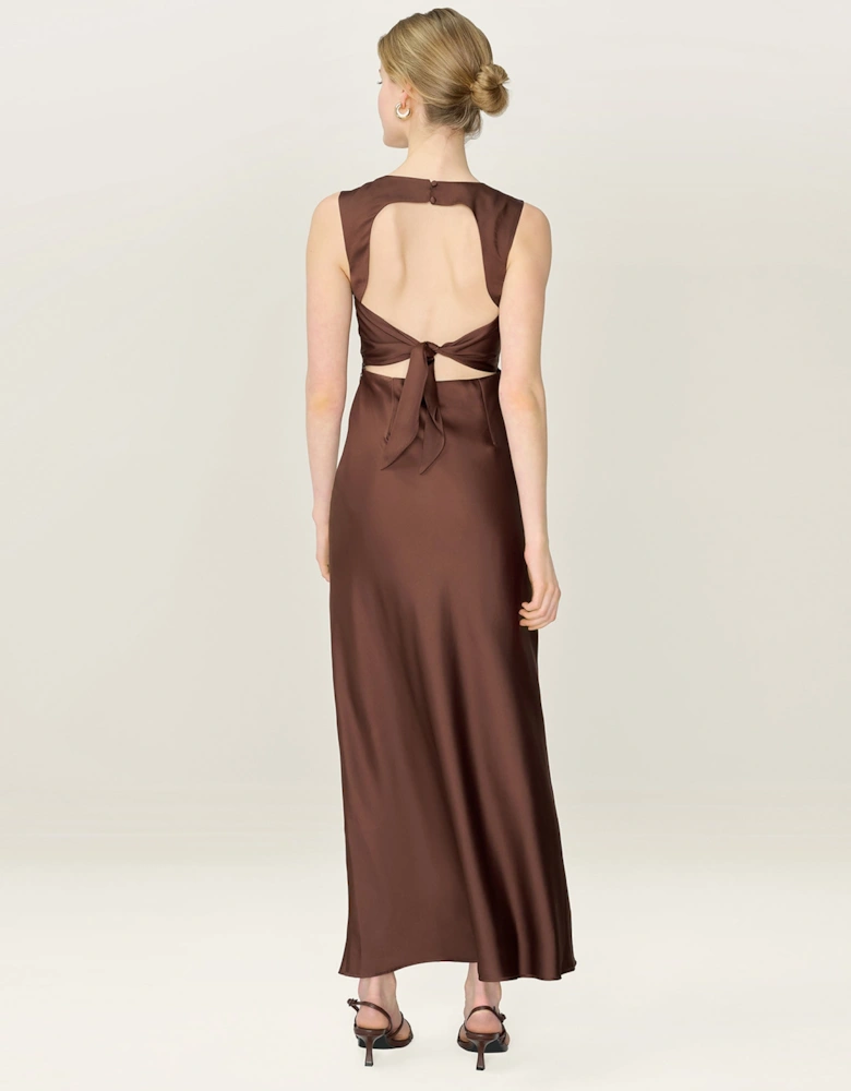 Nova Dress in Chocolate