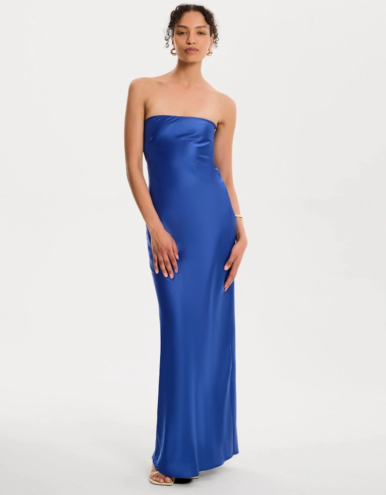 Amdra Dress in Cobalt