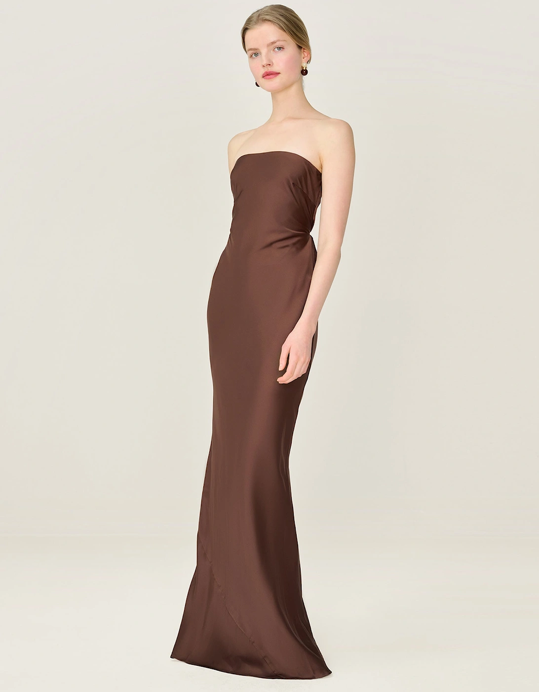 Amdra Dress in Chocolate