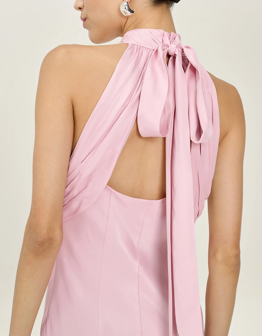 Milos Dress in Bleached Mauve