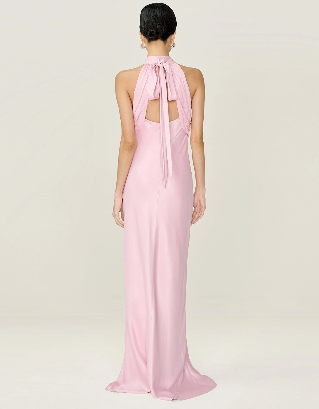 Milos Dress in Bleached Mauve