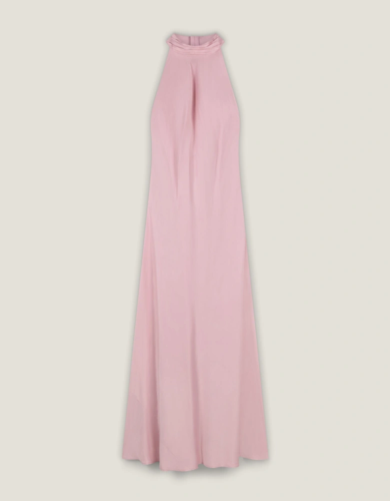 Milos Dress in Bleached Mauve
