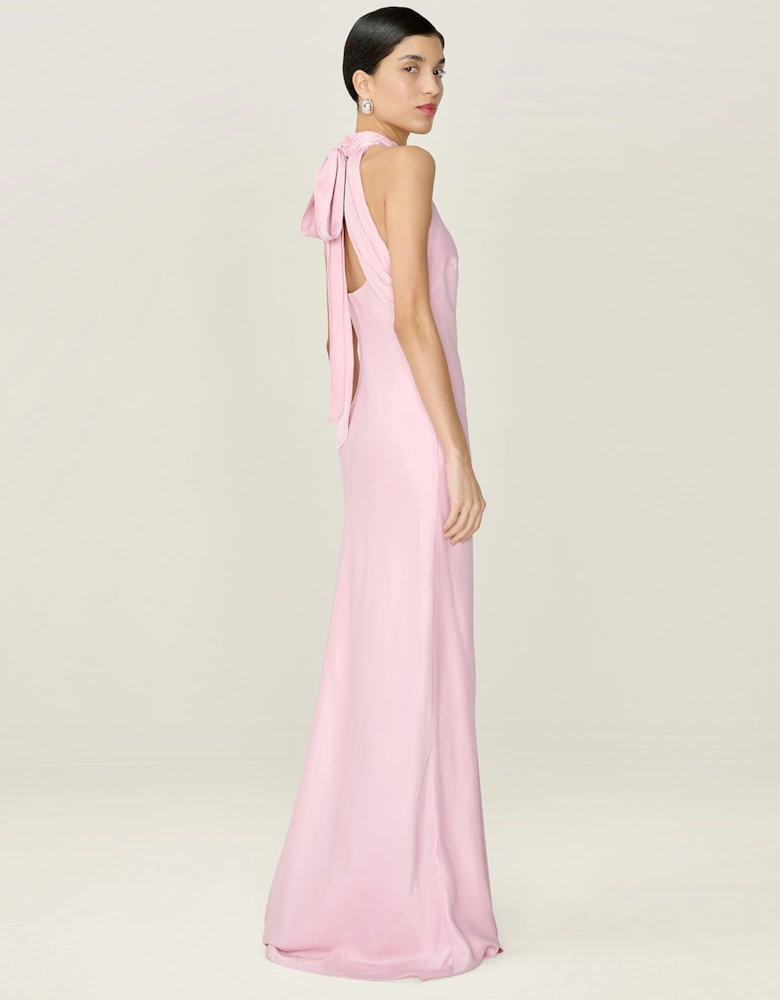 Milos Dress in Bleached Mauve
