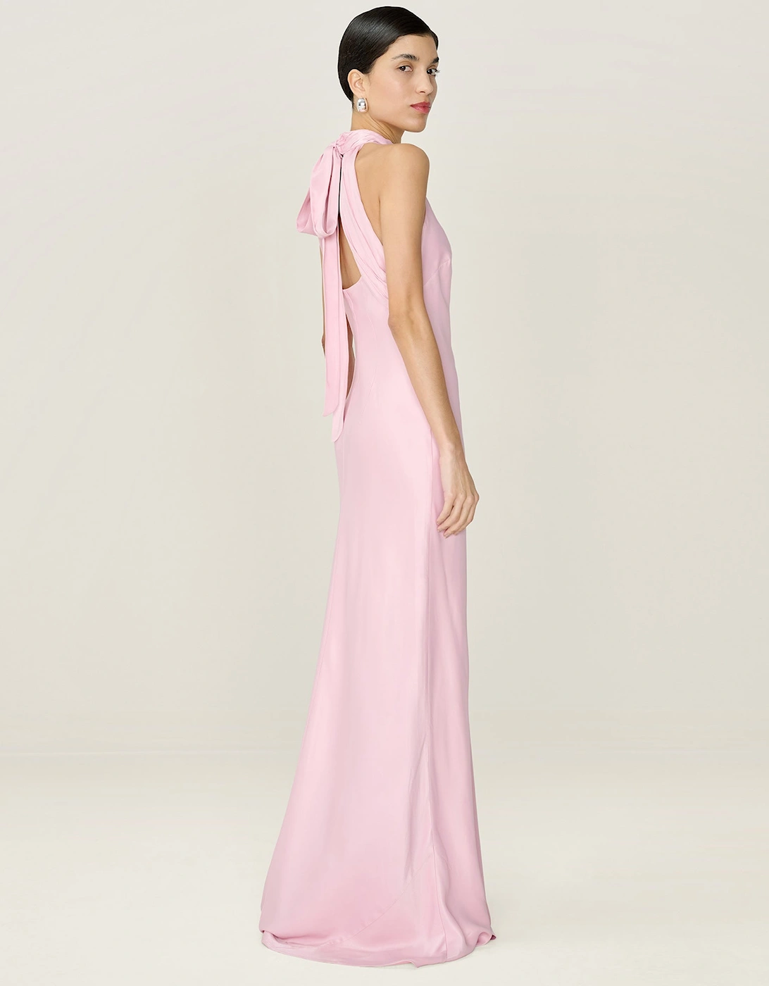 Milos Dress in Bleached Mauve