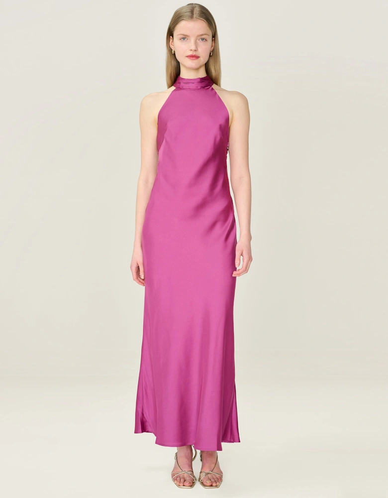 Seychelles Dress in Magenta