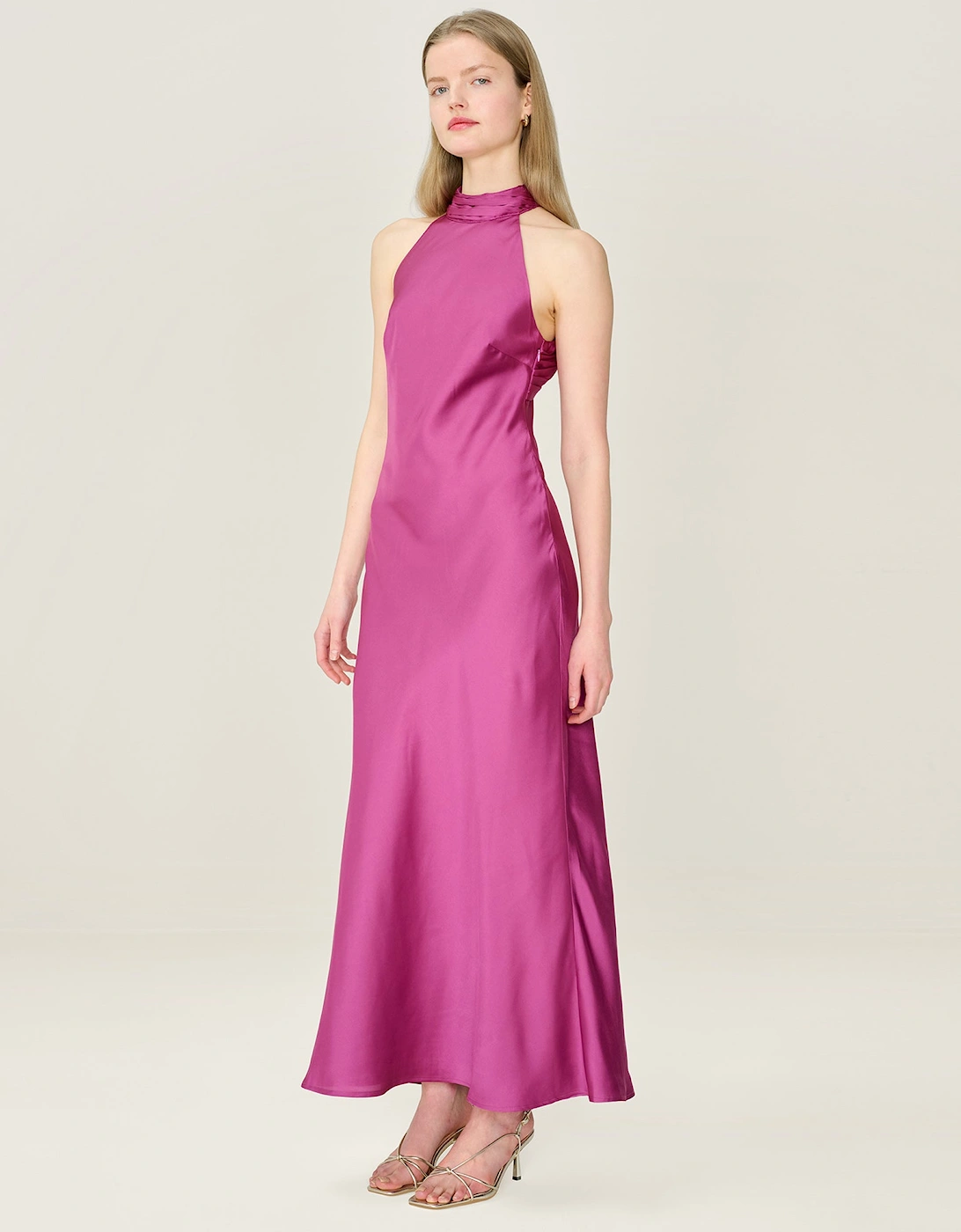 Seychelles Dress in Magenta