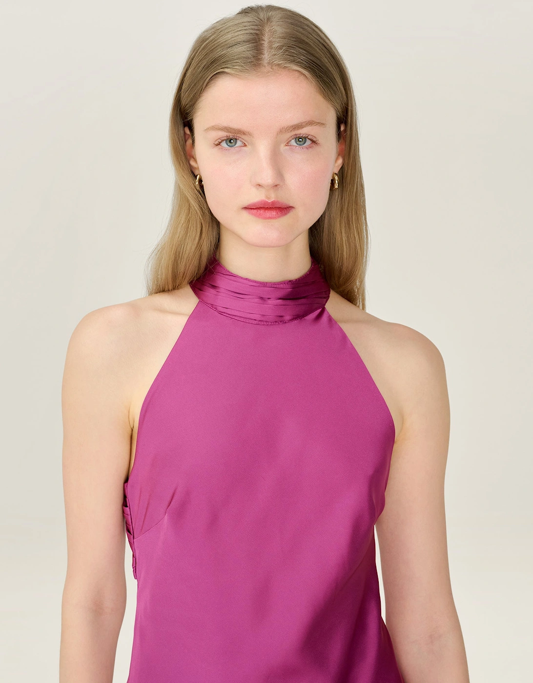 Seychelles Dress in Magenta