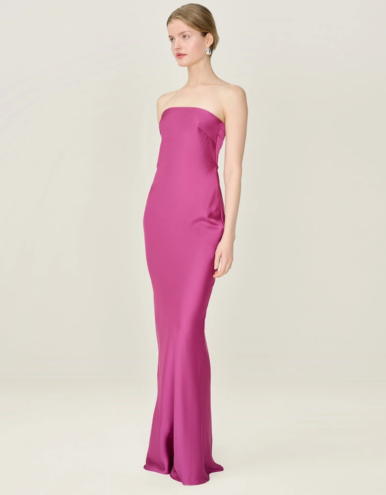 Amdra Dress in Magenta
