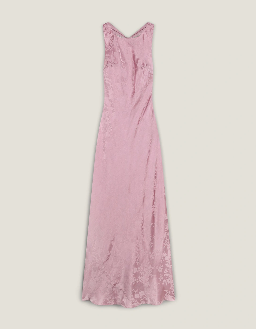Jai Jacquard Dress in Bleached Mauve