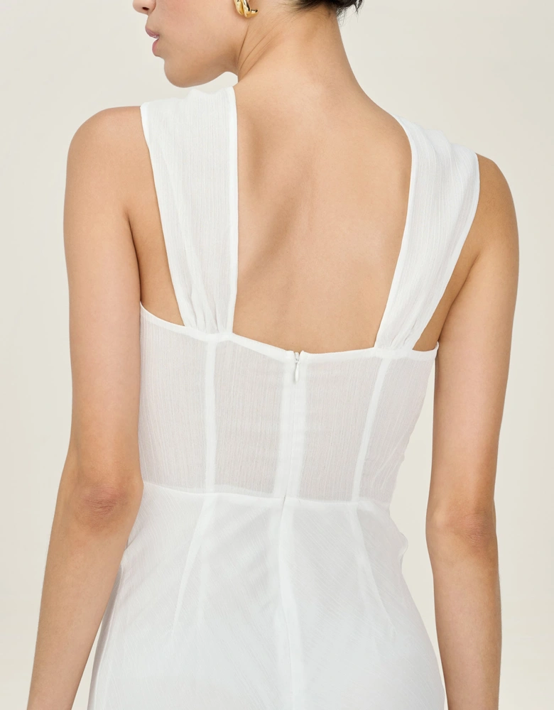 Amelie Dress in Ivory