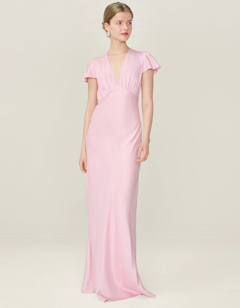 Fai Dress in Bleached Mauve