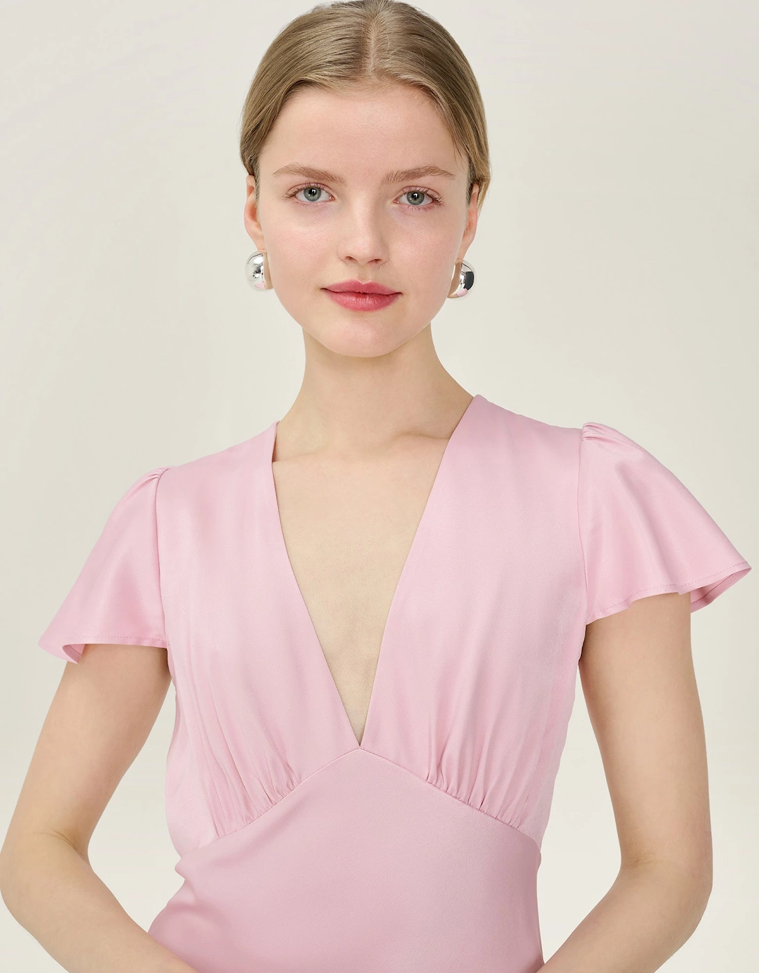 Fai Dress in Bleached Mauve