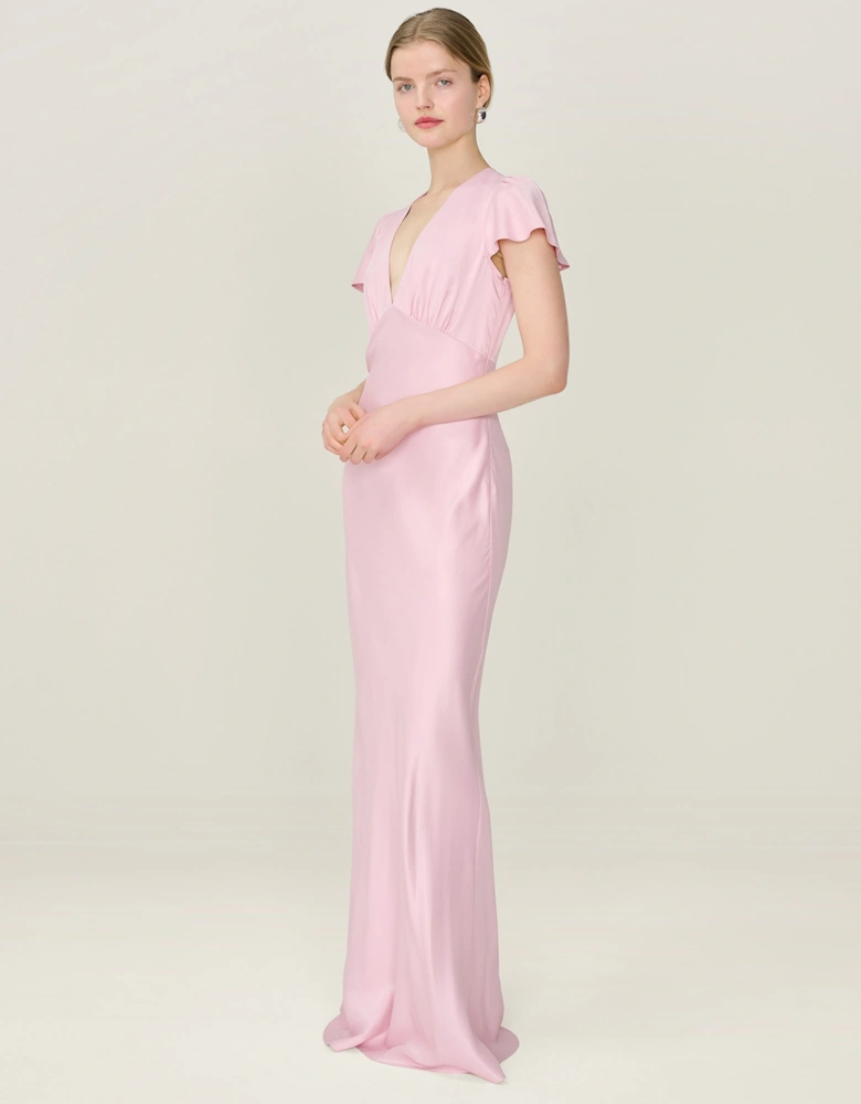 Fai Dress in Bleached Mauve