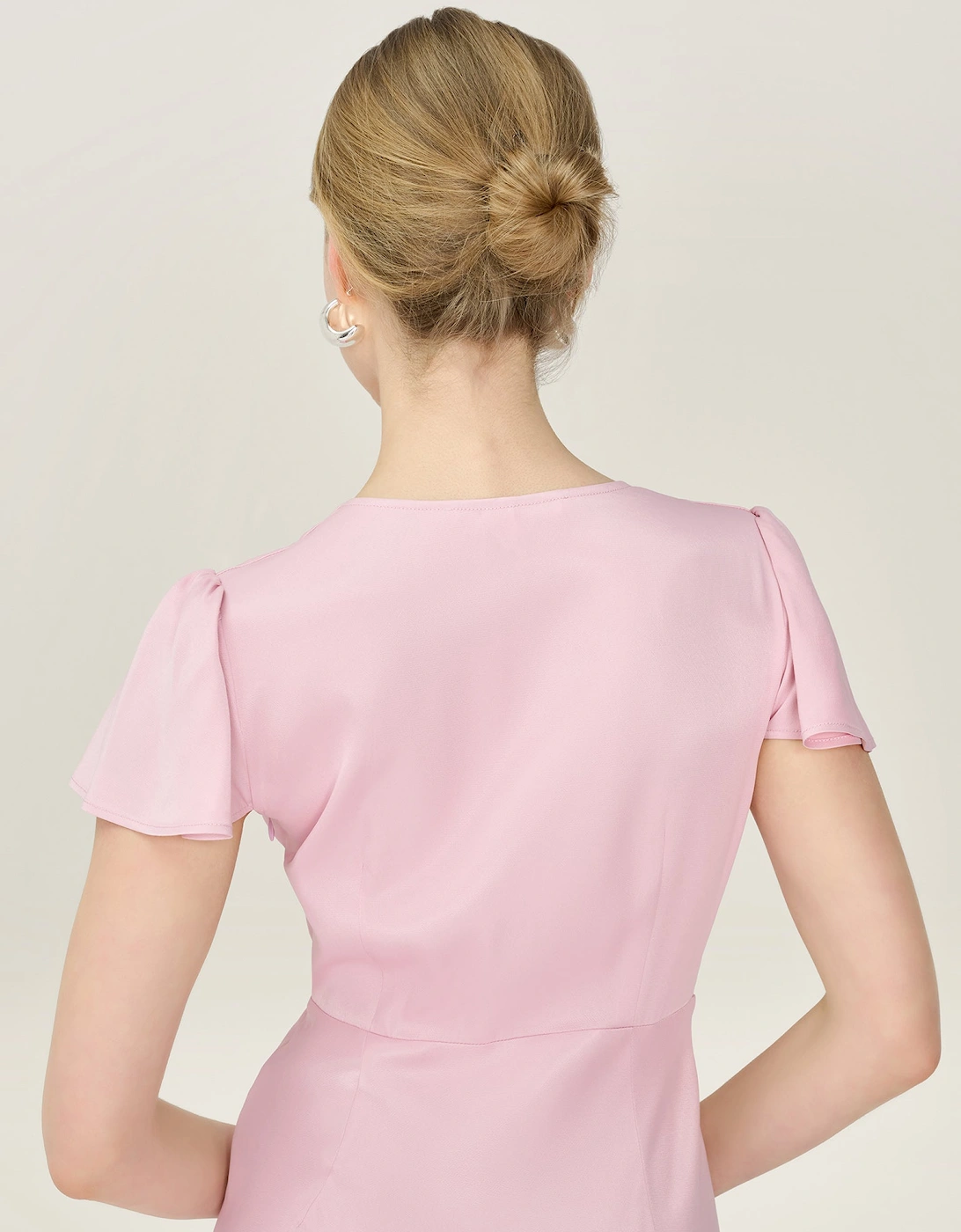 Fai Dress in Bleached Mauve