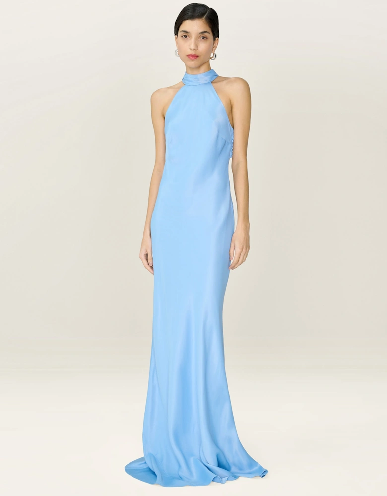 Milos Dress in Vista Blue